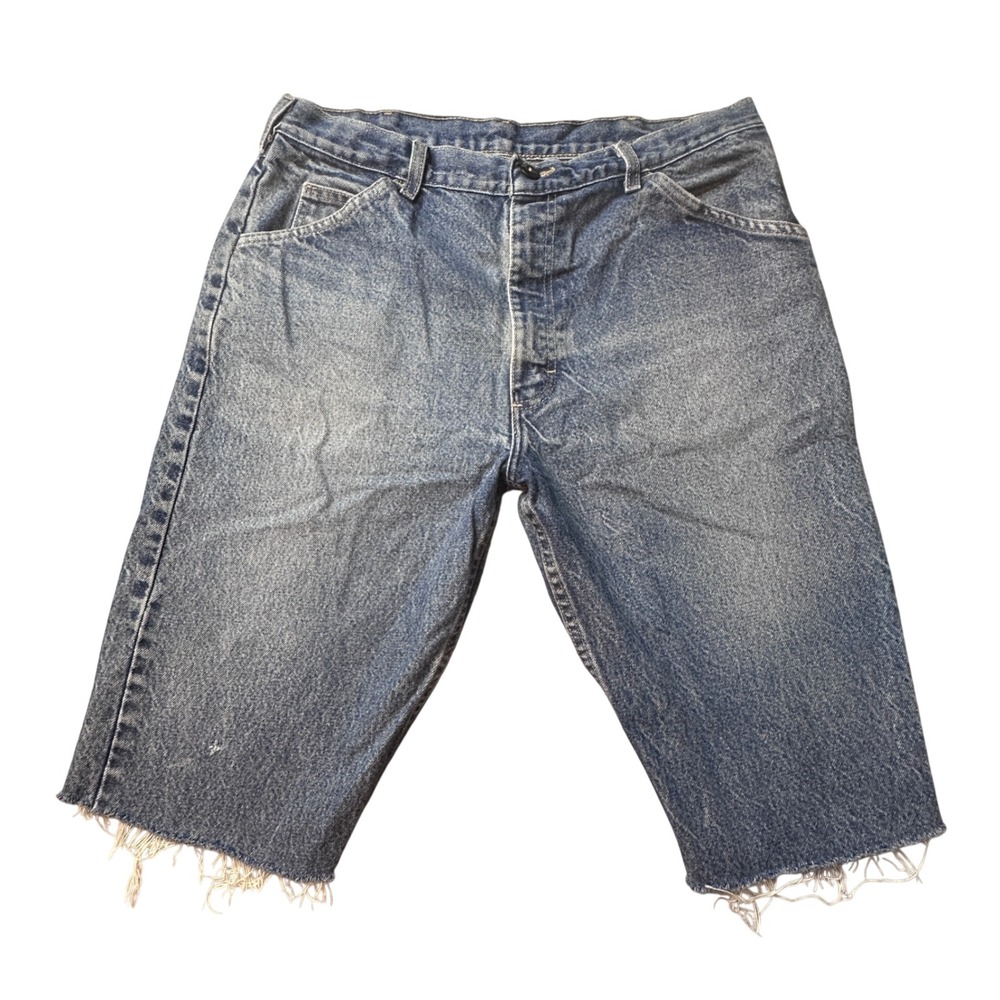 Bulwark FR Shorts Mens 36 Blue Denim Excel Flame Resistant Cut Off Workwear‎